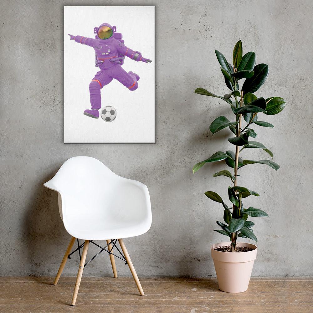 Canvas Print - Kick goals everyday - Billie Atoms - Billions of Atoms