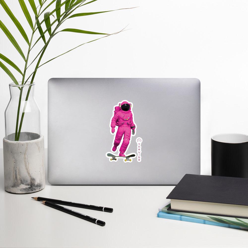 Billie Atoms The Vibe Series Pink Skate Stickers - Billions of Atoms