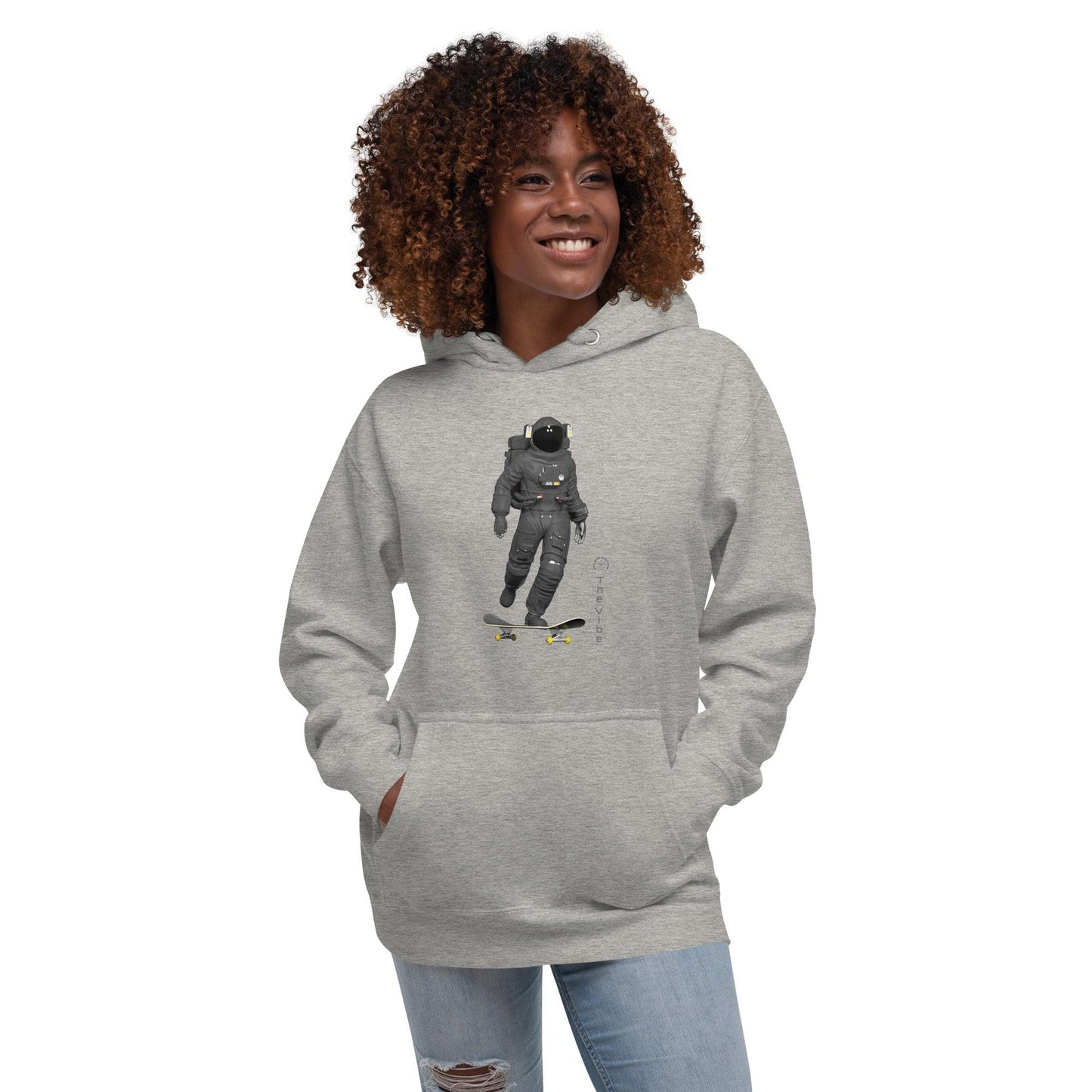 Unisex Hoodie Billie Atoms - The Vibe Series - Skate Glide - Billions of Atoms