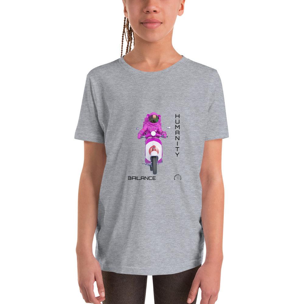 Youth Short Sleeve T-Shirt - BALANCE - BILLIE ATOMS - Billions of Atoms